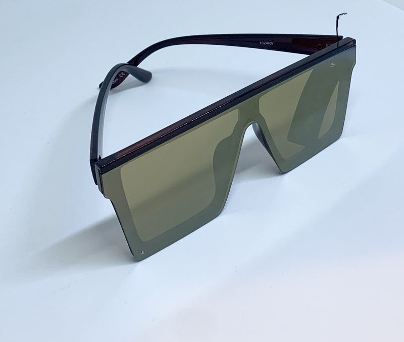 Mirror Sunglasses - Brown