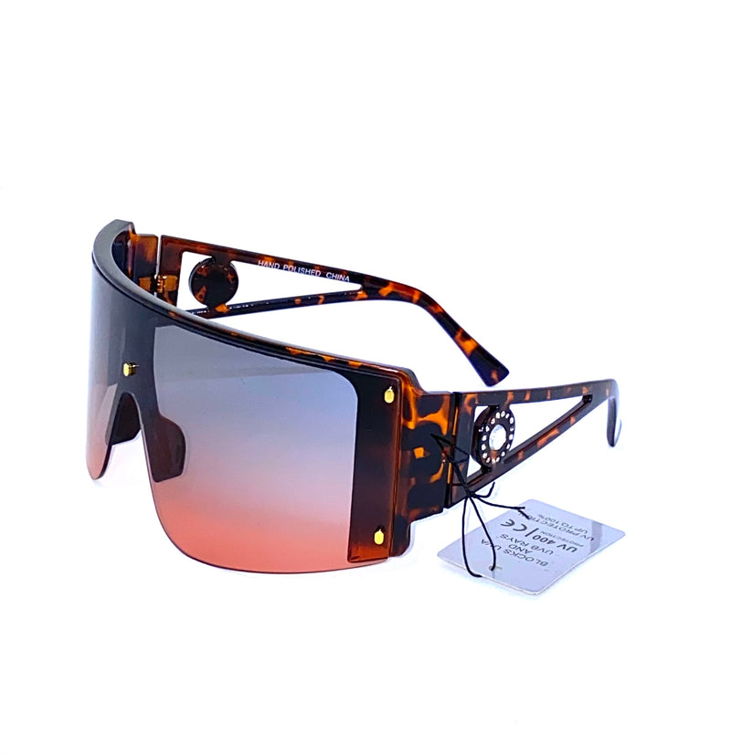 Vegas Sunglasses - Brown Multi